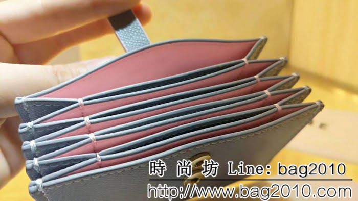 CELINE賽琳原單 撞色系列 小牛皮風琴卡包 4167 SL1928